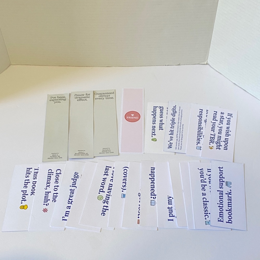 Large Lot Book of the Month BOTM Bookmarks